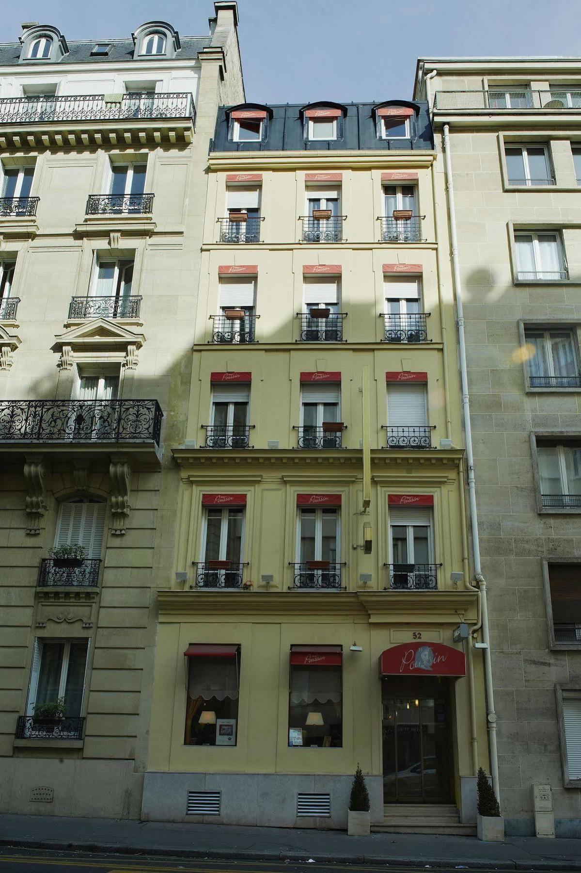 Hotel Poussin Paris Bagian luar foto