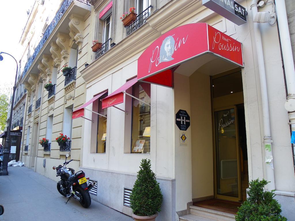 Hotel Poussin Paris Bagian luar foto